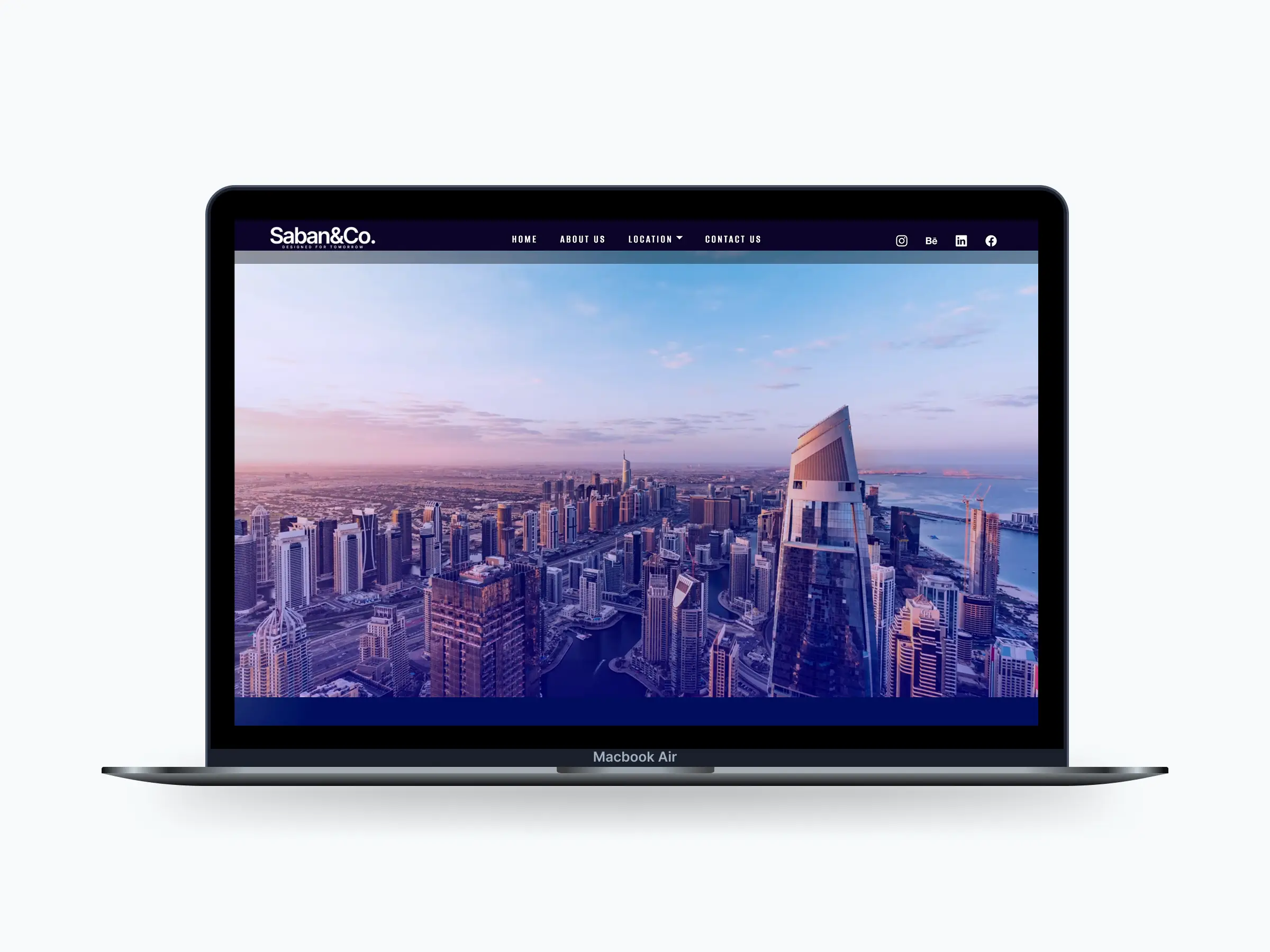 Saban & Co: A property showcasing website for a real estate company.
